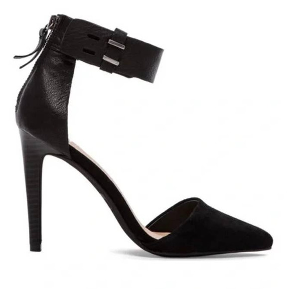 Joe's Jeans Shoes Joes Jeans Arnie Black Leather Suede Rocker